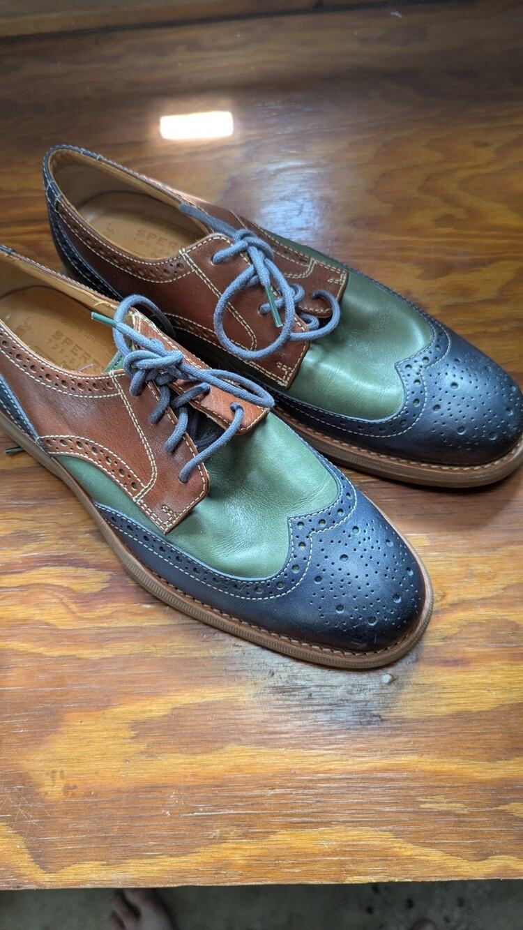 Sperry Gold Cup Bellingham Wingtip Derby shoes